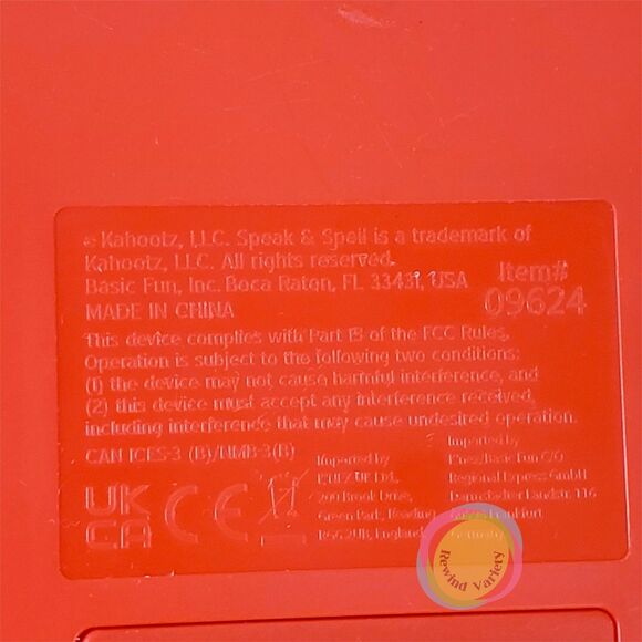 Speak & Spell Electronic Learning Game by Kahootz Retro 80s Toy Tested & Working - Picture 6 of 6